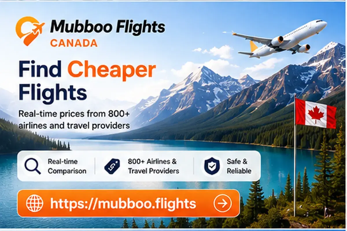 Mubboo Flights poster for comparing cheaper flights from Canada